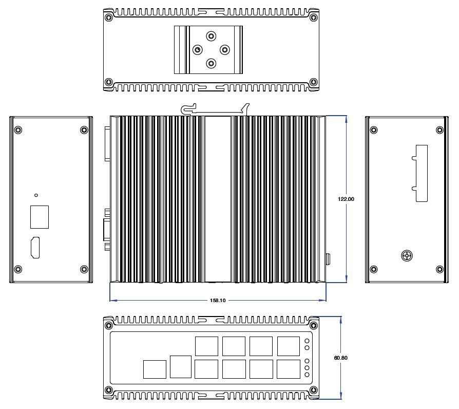 industrial computer with 8 LAN (Image 5)