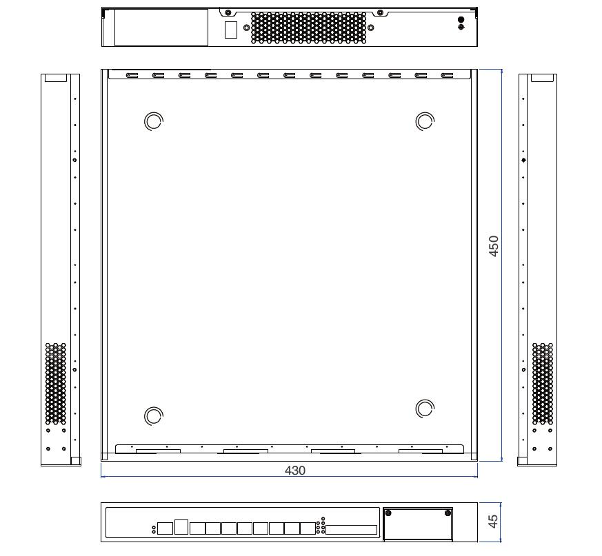 F58811 网络安全应用平台，支持Intel LGA 1200 socket (Image 4)