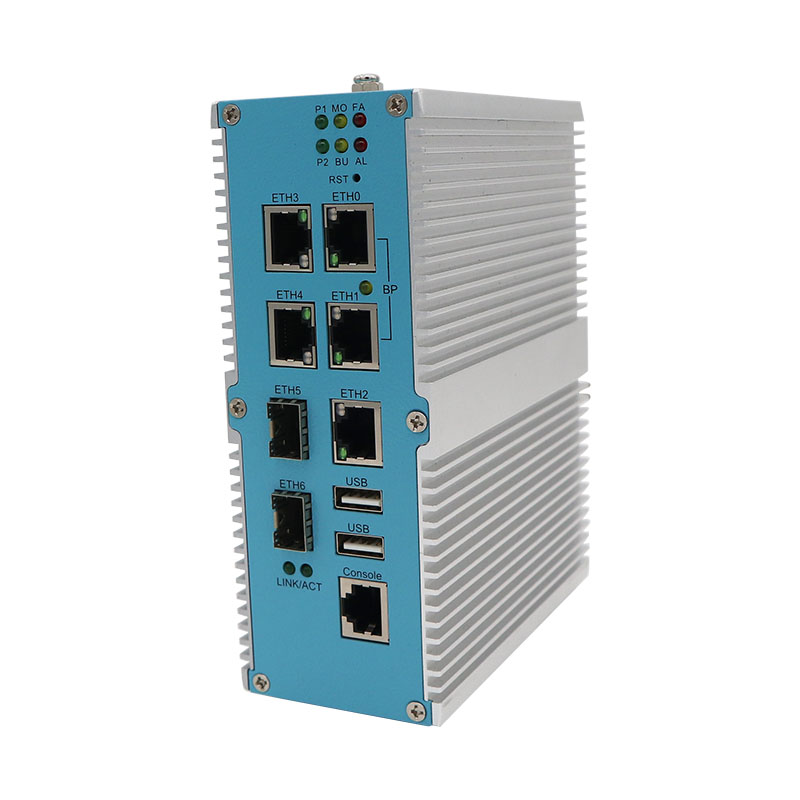 Din rail industrial computer