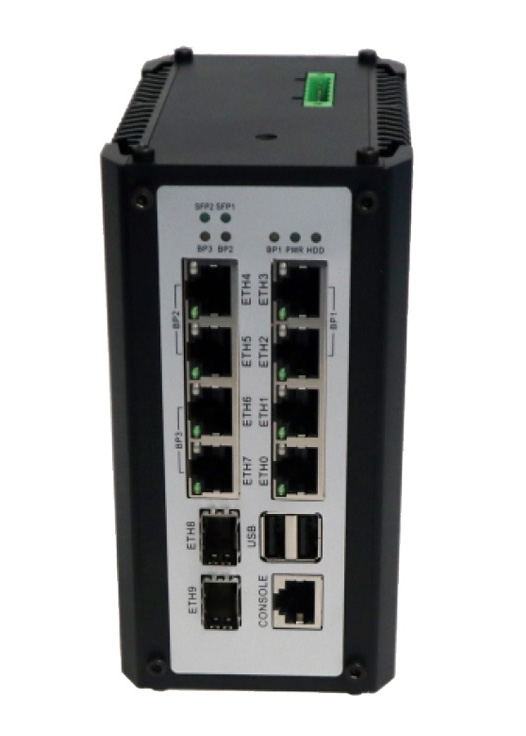 宽温工控机8x RJ45