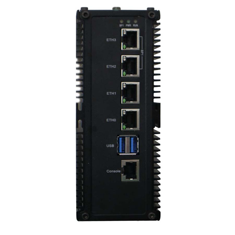 Din rail industrial computer